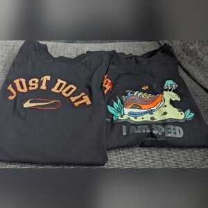 Nike T-Shirts for Kids - "Just Do It" & "I Am Speed"